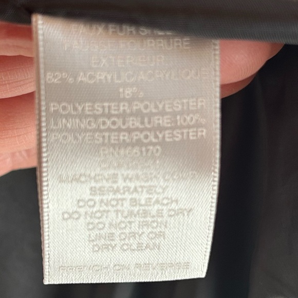 Sparkle & Fade Leopard Print Faux Fur Coat Sz Small - Picture 7 of 10